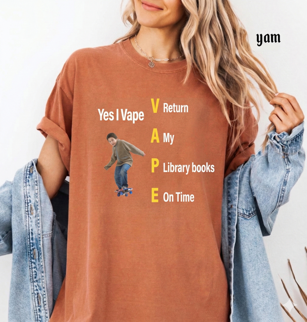 Comfort Colors Yes I Vape T-shirt
