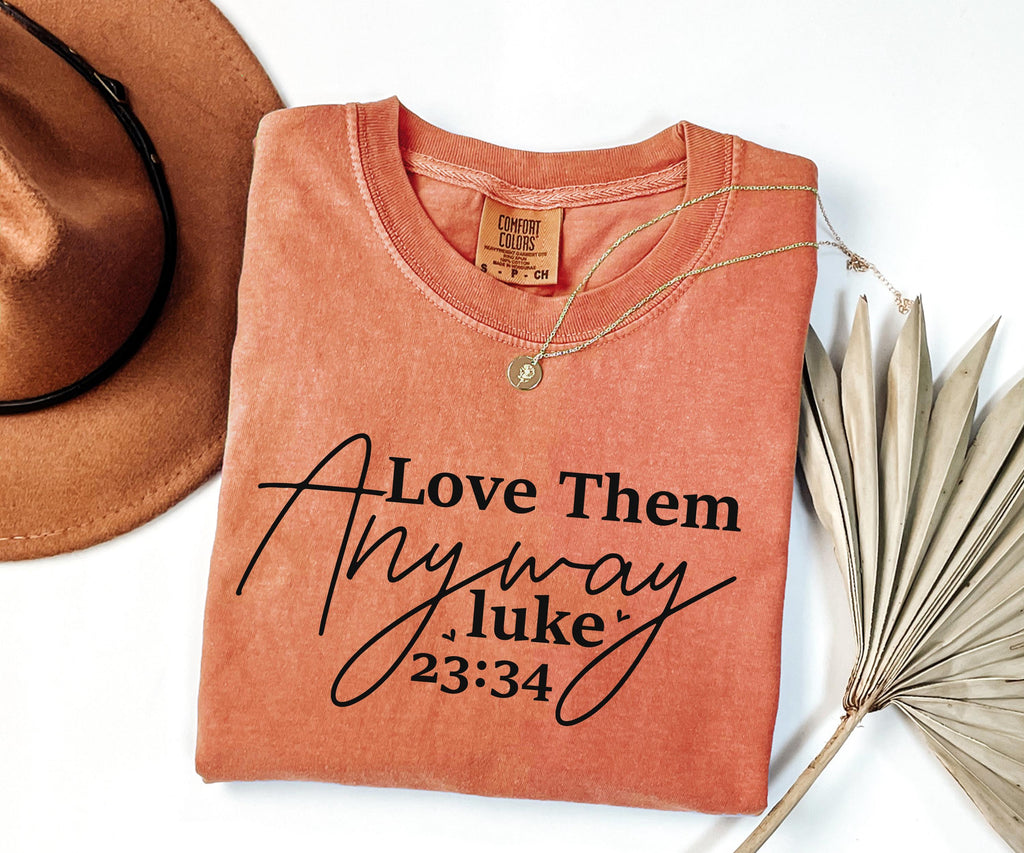 Comfort Colors® Religious Shirt Christian Shirt Jesus Shirt Womens Faith Shirt Bible Verse Shirt Christian Gifts Scripture Tshirt Church Tee