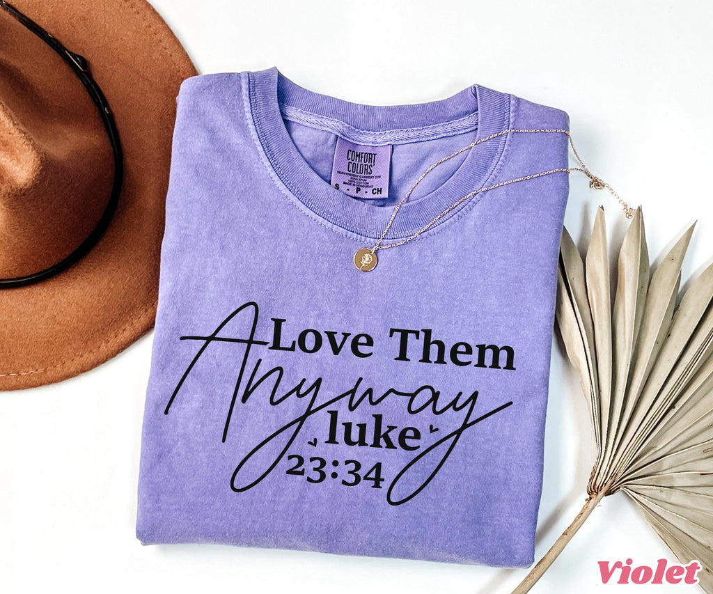 Comfort Colors® Religious Shirt Christian Shirt Jesus Shirt Womens Faith Shirt Bible Verse Shirt Christian Gifts Scripture Tshirt Church Tee