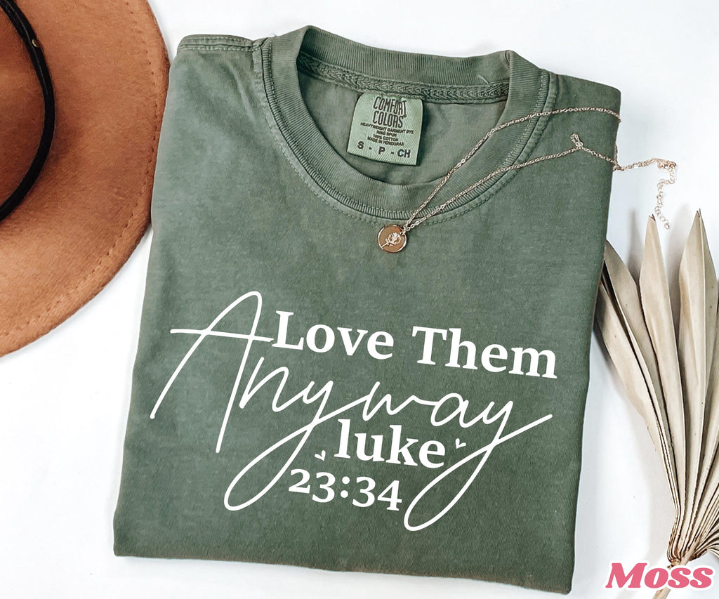 Comfort Colors® Religious Shirt Christian Shirt Jesus Shirt Womens Faith Shirt Bible Verse Shirt Christian Gifts Scripture Tshirt Church Tee