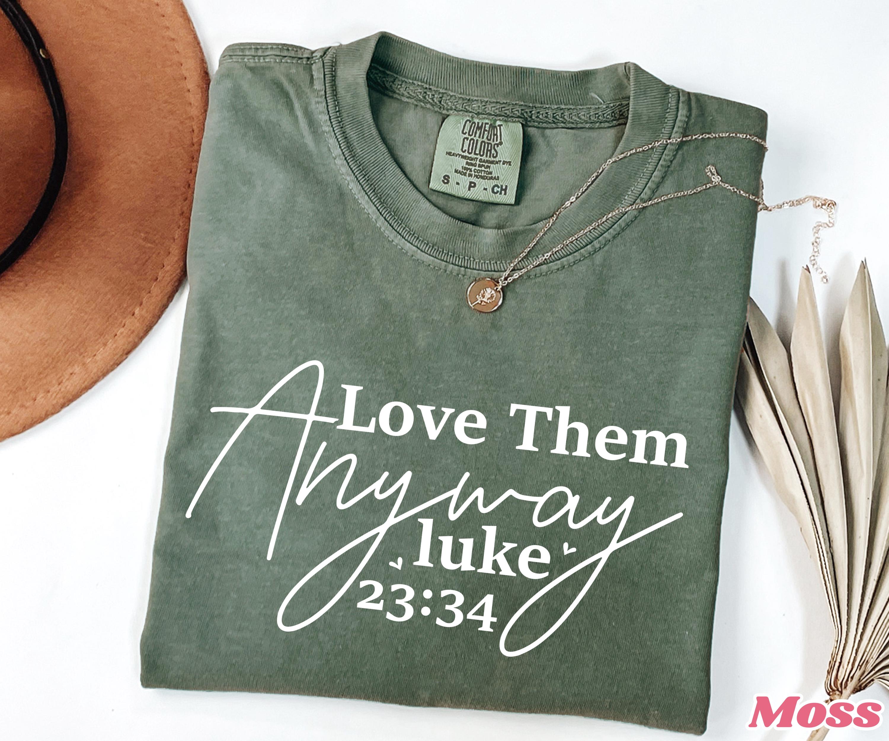 Comfort Colors® Religious Shirt Christian Shirt Jesus Shirt Womens Faith Shirt Bible Verse Shirt Christian Gifts Scripture Tshirt Church Tee