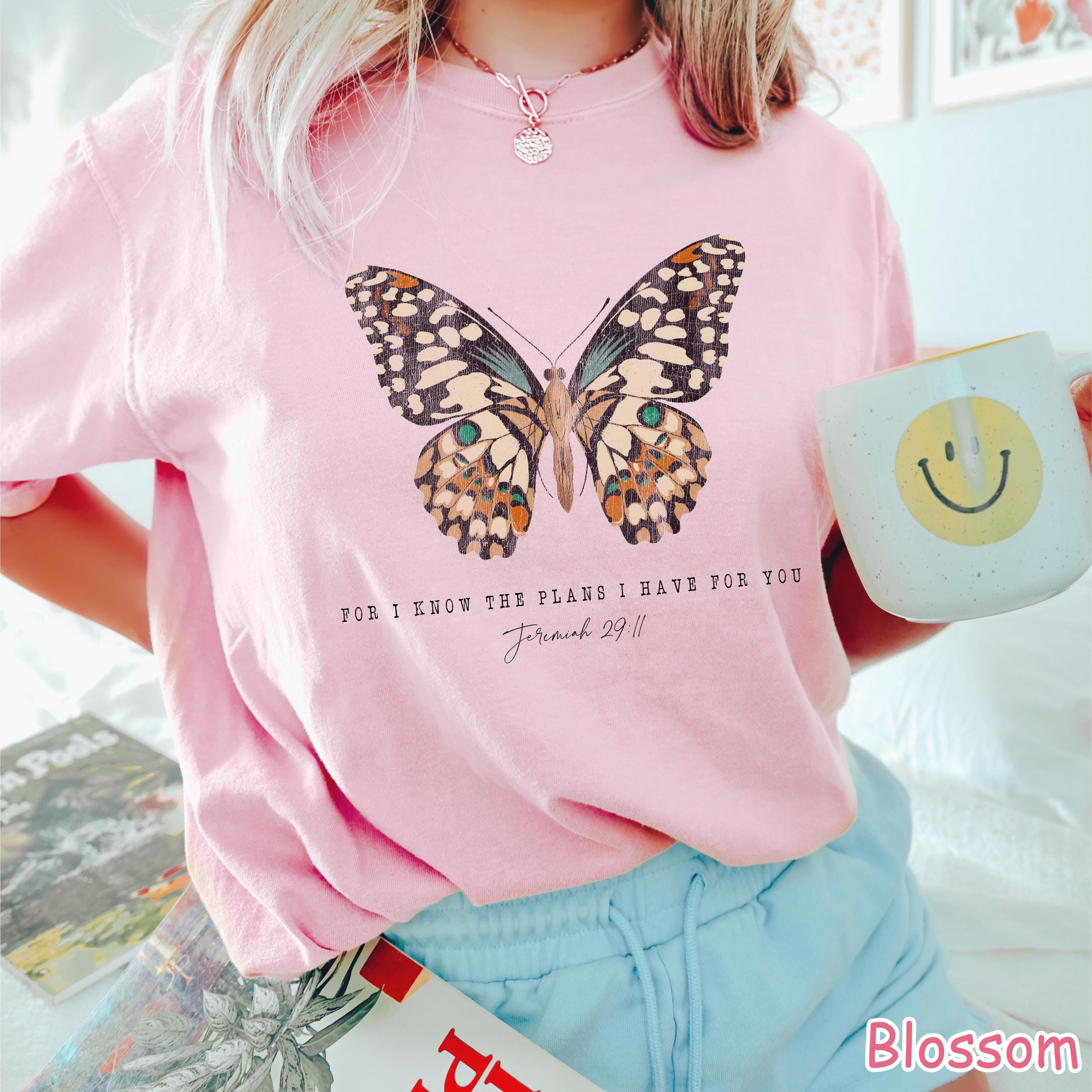 For I Know The Plans I Have For You Christian Shirt Faith Shirt Bible Verse Shirt Womens Christian Gifts Religious Women Gift Jesus Apparel