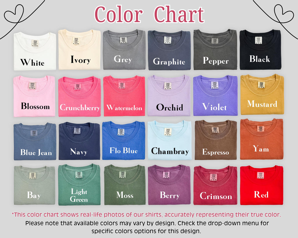 Comfort Colors® Valentines Day Teacher Shirt Teaching Sweethearts Teacher Tee Valentine Gift for Teacher Cute Love Hearts Teacher Shirt