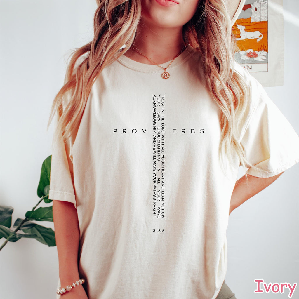Comfort Colors® Christian Shirt Bible Verse Shirt Faith Shirt Christian Gift for Women Religious Women Tee Inspirational Shirt Jesus Apparel