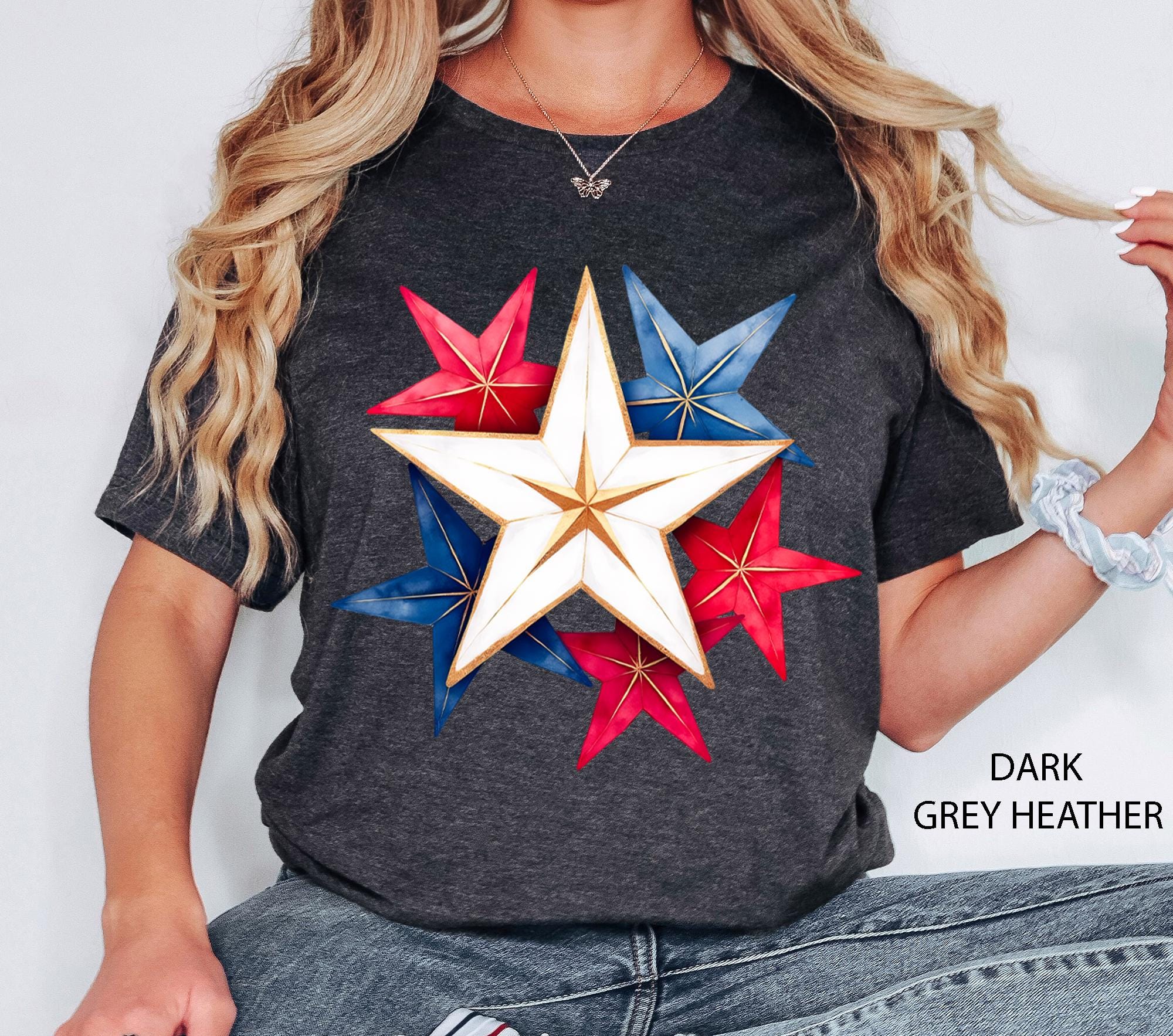 4th Of July Star Shirt, Star USA, Distressed Star Shirt, Fourth Shirt, Patriotic Shirt,4th Of July Tee,Fourth Of July Shirt,Independence Day