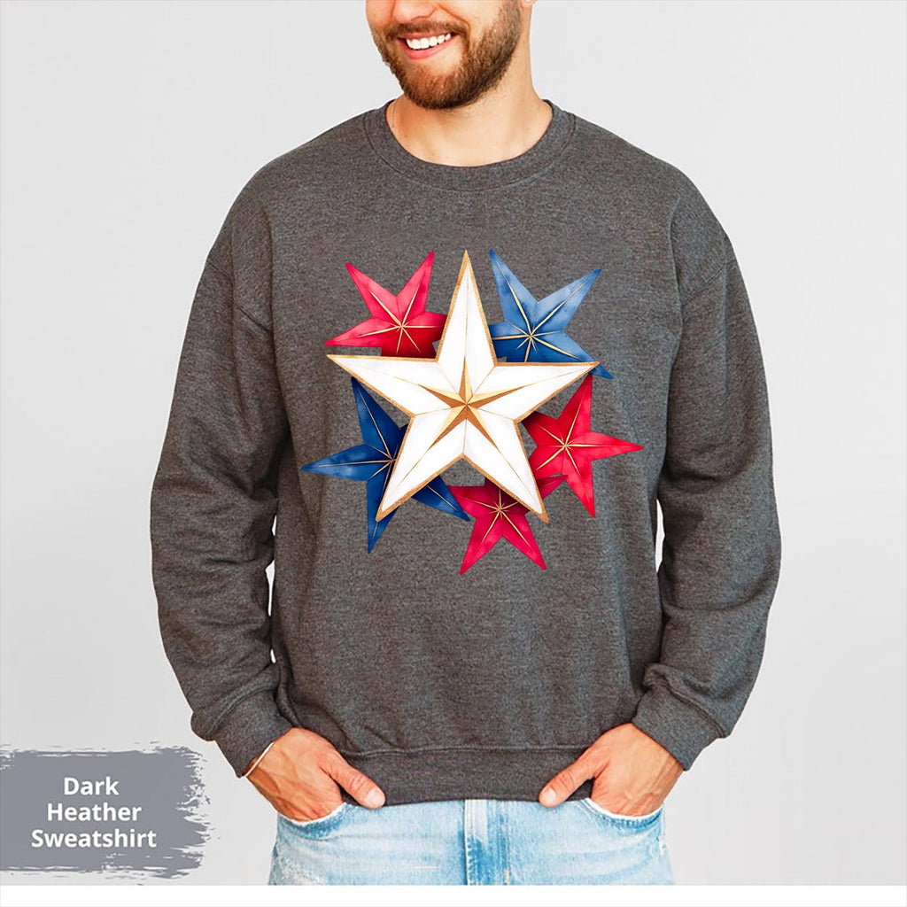 4th Of July Star Shirt, Star USA, Distressed Star Shirt, Fourth Shirt, Patriotic Shirt,4th Of July Tee,Fourth Of July Shirt,Independence Day