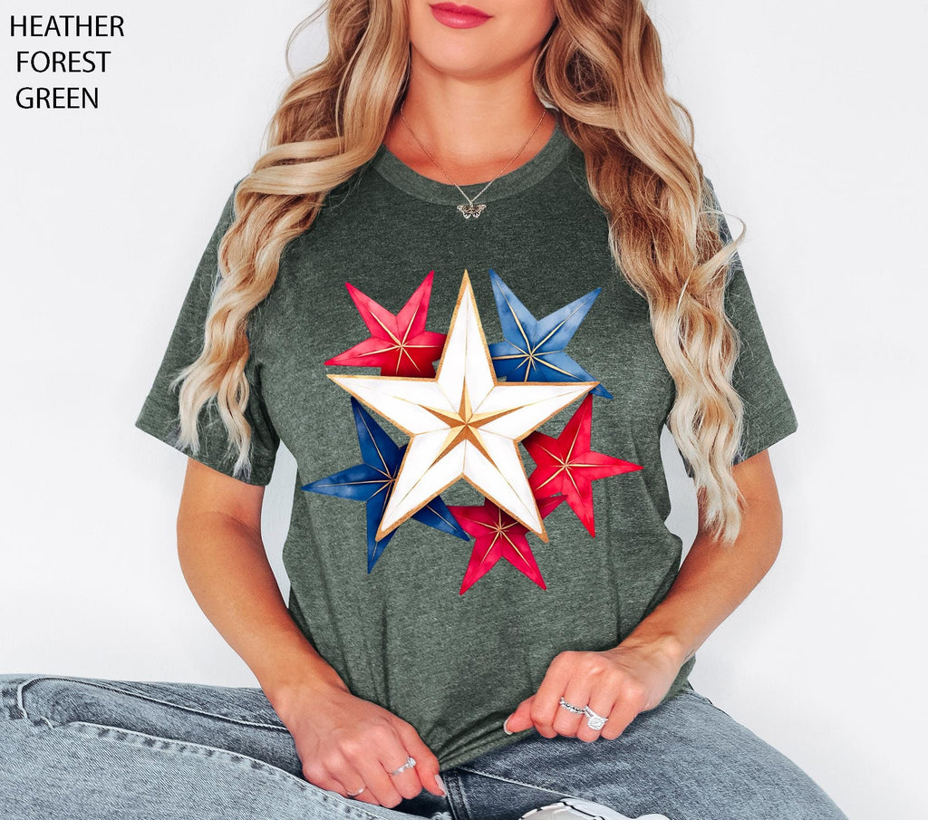 4th Of July Star Shirt, Star USA, Distressed Star Shirt, Fourth Shirt, Patriotic Shirt,4th Of July Tee,Fourth Of July Shirt,Independence Day