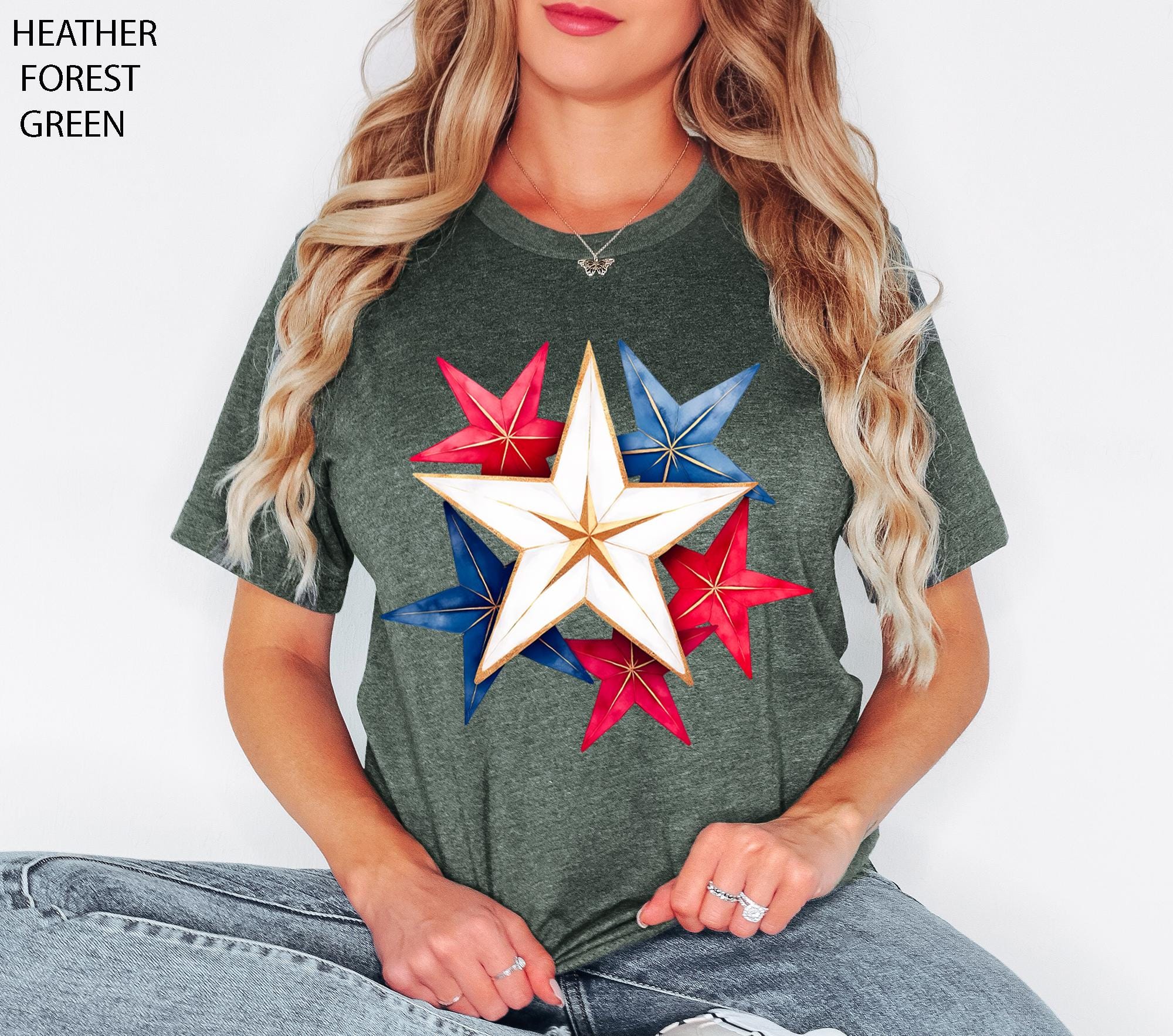 4th Of July Star Shirt, Star USA, Distressed Star Shirt, Fourth Shirt, Patriotic Shirt,4th Of July Tee,Fourth Of July Shirt,Independence Day