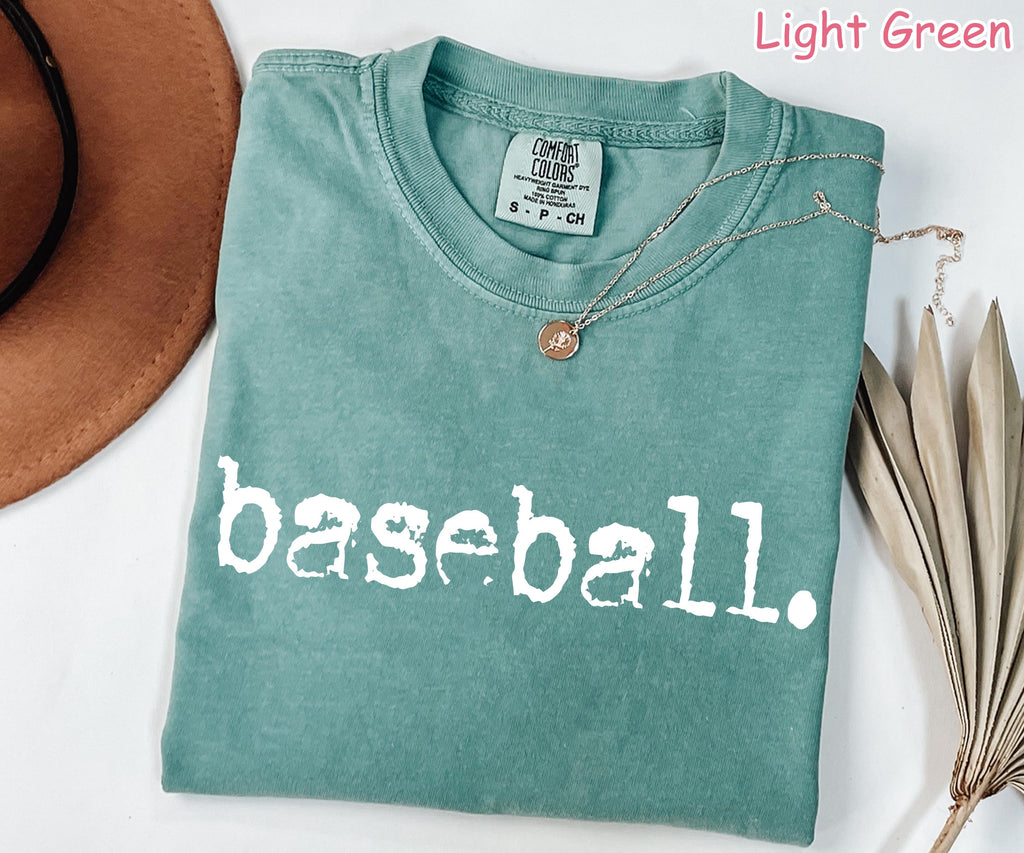 Comfort Colors® Retro Baseball Shirt, Baseball Game Day Shirt, Womens Baseball Shirt, Sports Mom Tee Gift For Baseball Lover Baseball Season