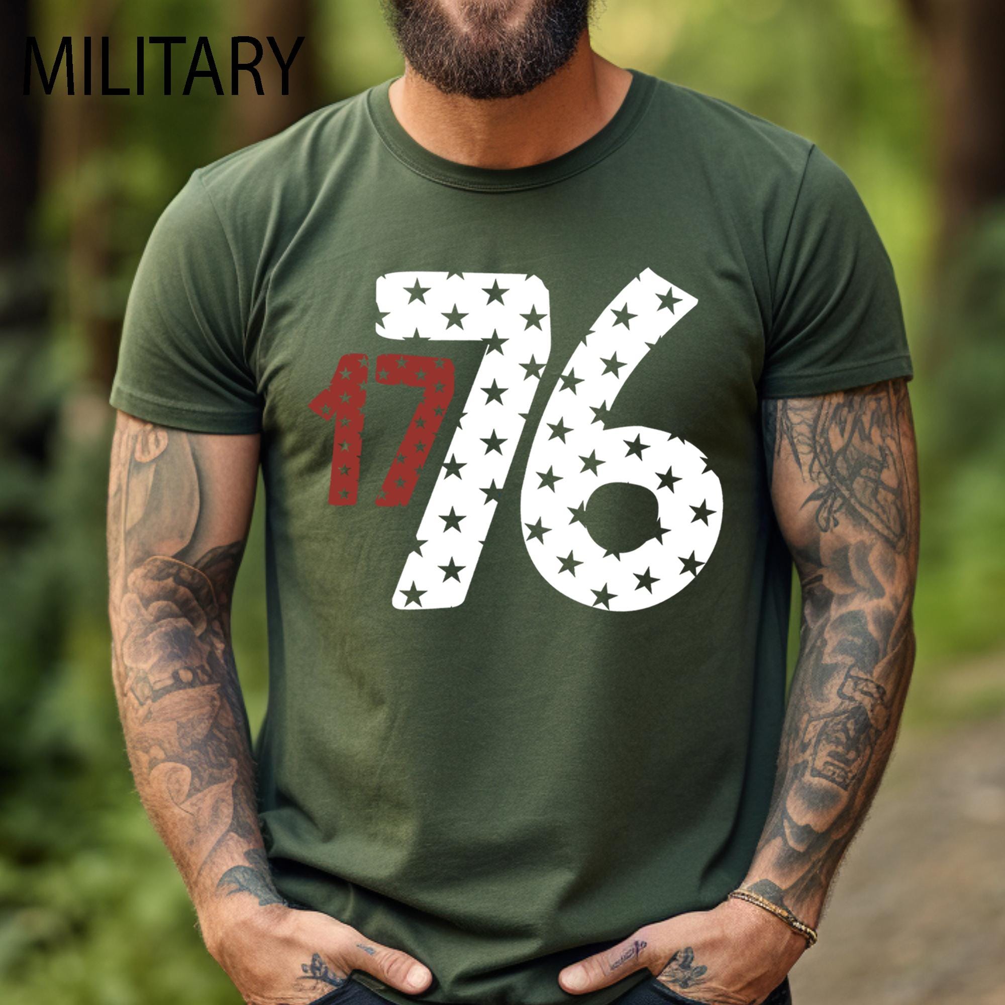 1776 Shirt, Independence Shirt, The Stars Shirt, T-Shirt, Veteran Shirt, American History 1776 Independence Day Shirt, Fourth of July Shirts