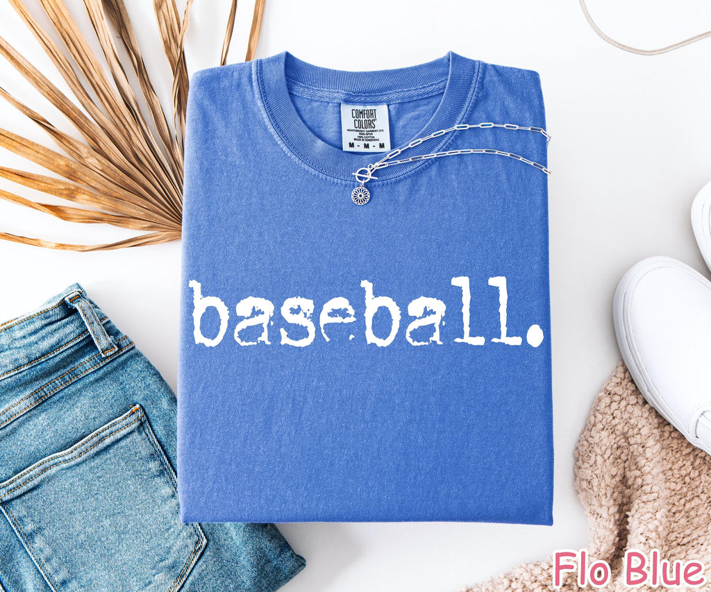 Comfort Colors® Retro Baseball Shirt, Baseball Game Day Shirt, Womens Baseball Shirt, Sports Mom Tee Gift For Baseball Lover Baseball Season