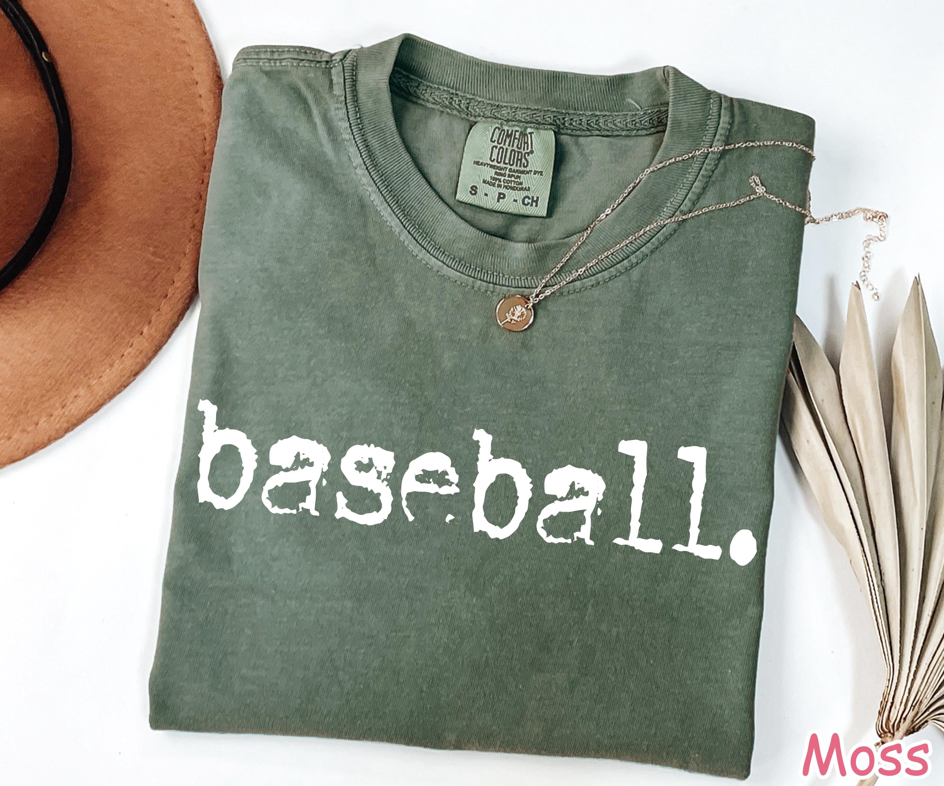 Comfort Colors® Retro Baseball Shirt, Baseball Game Day Shirt, Womens Baseball Shirt, Sports Mom Tee Gift For Baseball Lover Baseball Season