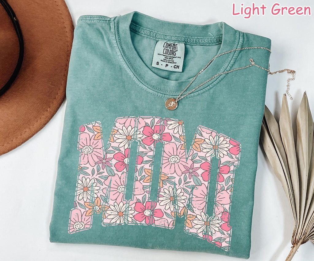 Comfort Colors® Boho Floral Mimi Shirt, Trendy Mimi Spring Shirt, Grandmother Shirt, Cute Mimi Gift, Grandma Gift Mothers Day Gift for Women