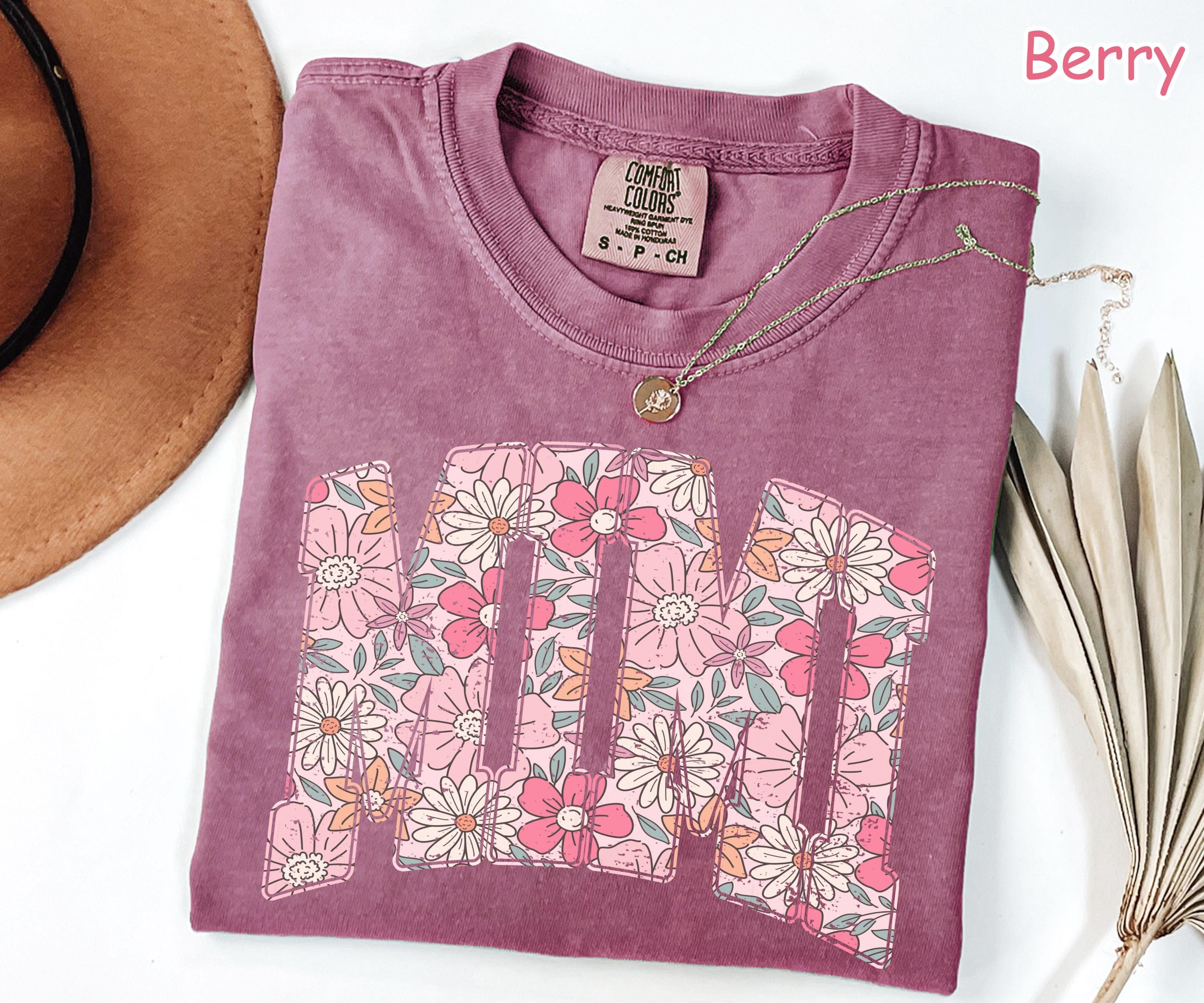 Comfort Colors® Boho Floral Mimi Shirt, Trendy Mimi Spring Shirt, Grandmother Shirt, Cute Mimi Gift, Grandma Gift Mothers Day Gift for Women