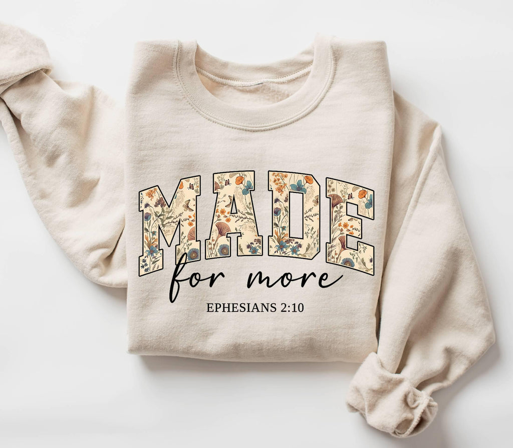 Bible Verse Sweatshirt, Cute Christian Sweatshirt For Women, Jesus Christian Gift, Christian Christmas Sweatshirt, Love and Grace Sweatshirt