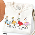 Silly Goose Comfort Colors Shirt, Funny Graphic Meme Tee