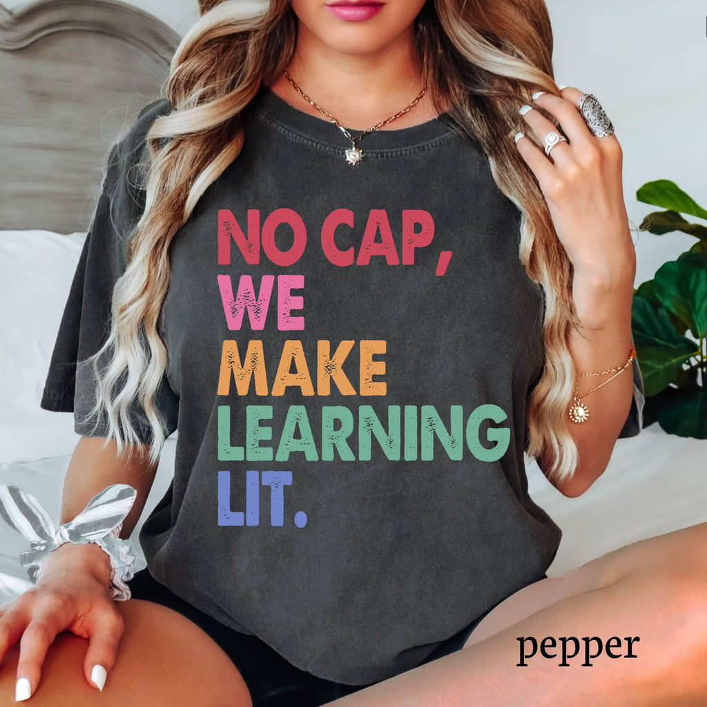 Comfort Colors Teacher Shirt, Gen Z Slang Team Tee