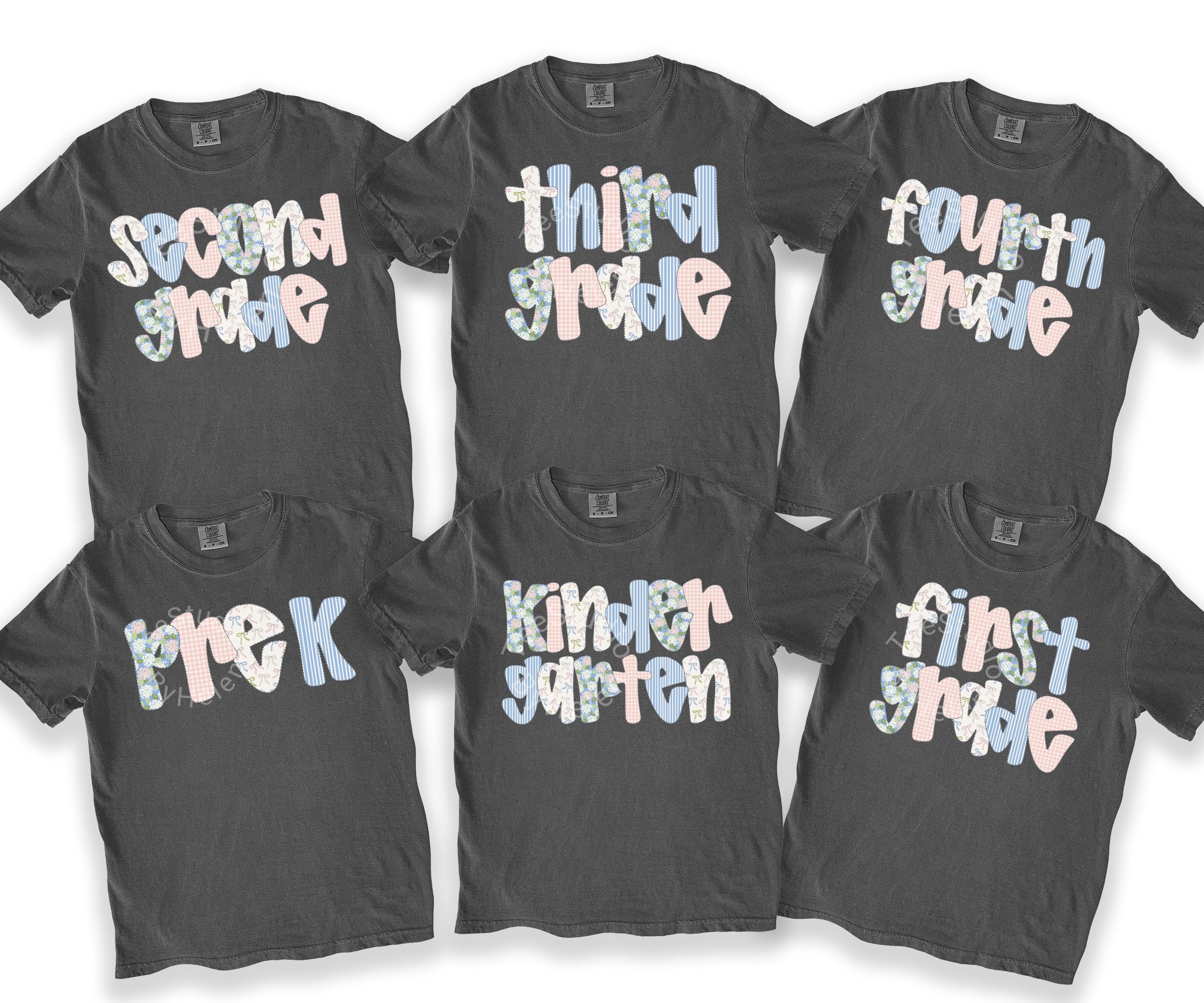 Comfort Colors Teacher Grade Level Shirt, Back to School Teacher Team Shirts, Cute Matching Teacher Shirts, Coquette Teacher Squad Shirts