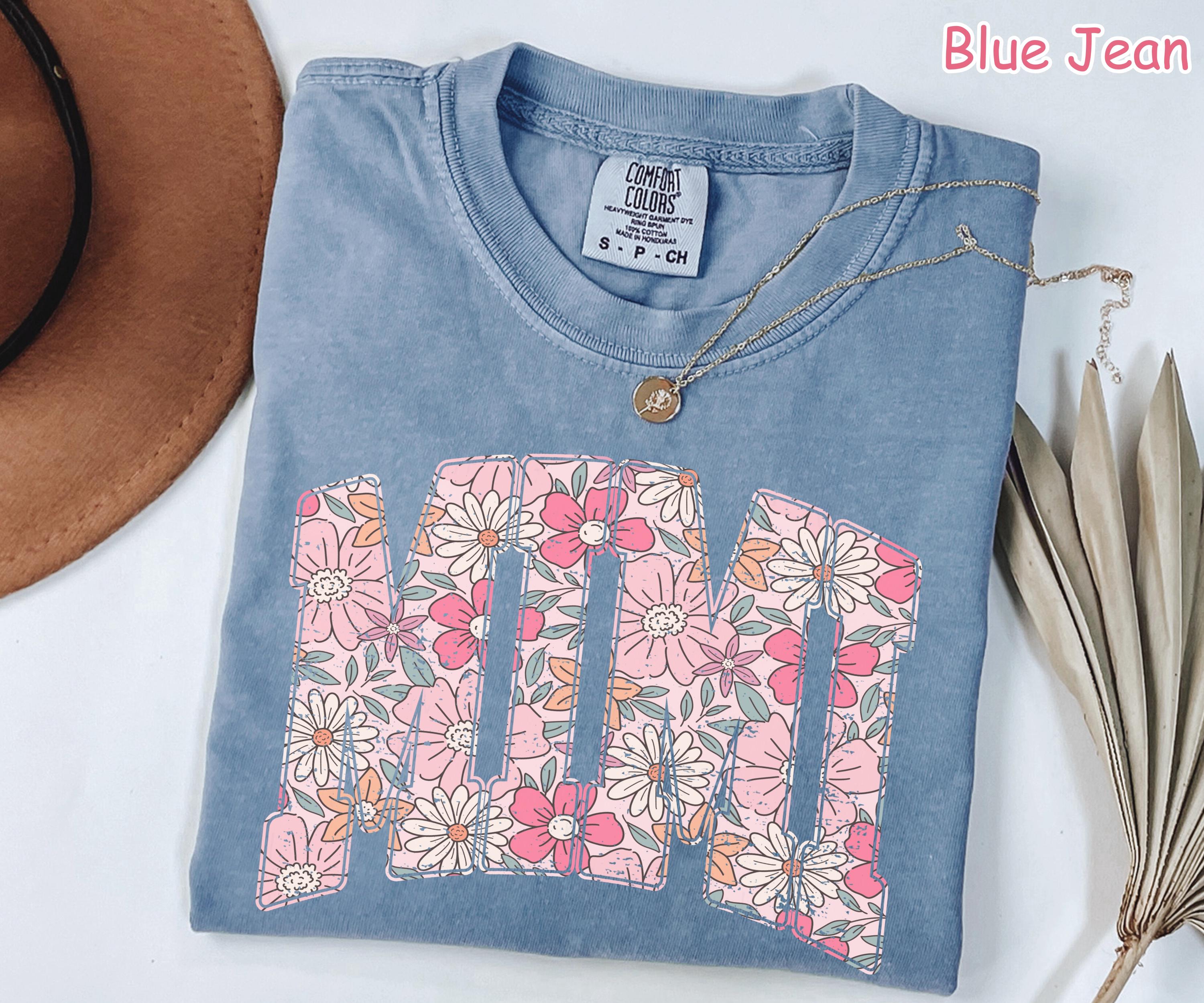 Comfort Colors® Boho Floral Mimi Shirt, Trendy Mimi Spring Shirt, Grandmother Shirt, Cute Mimi Gift, Grandma Gift Mothers Day Gift for Women