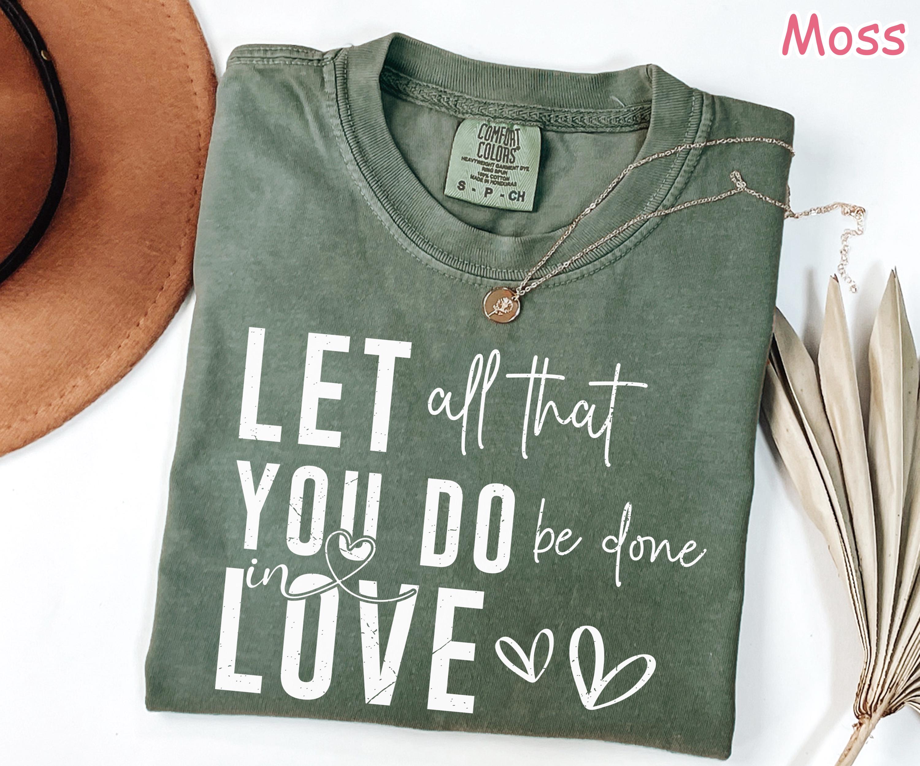 Comfort Colors Love Bible Verse Shirt, Valentine's Day Faith Shirt