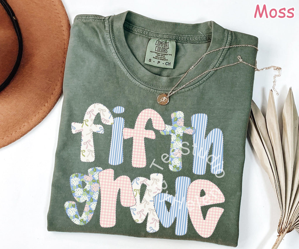 Comfort Colors® Fifth Grade Teacher Shirt, Back to School 5th Grade Teacher Shirt, Fifth Grade Teacher Appreciation Gift, Elementary School