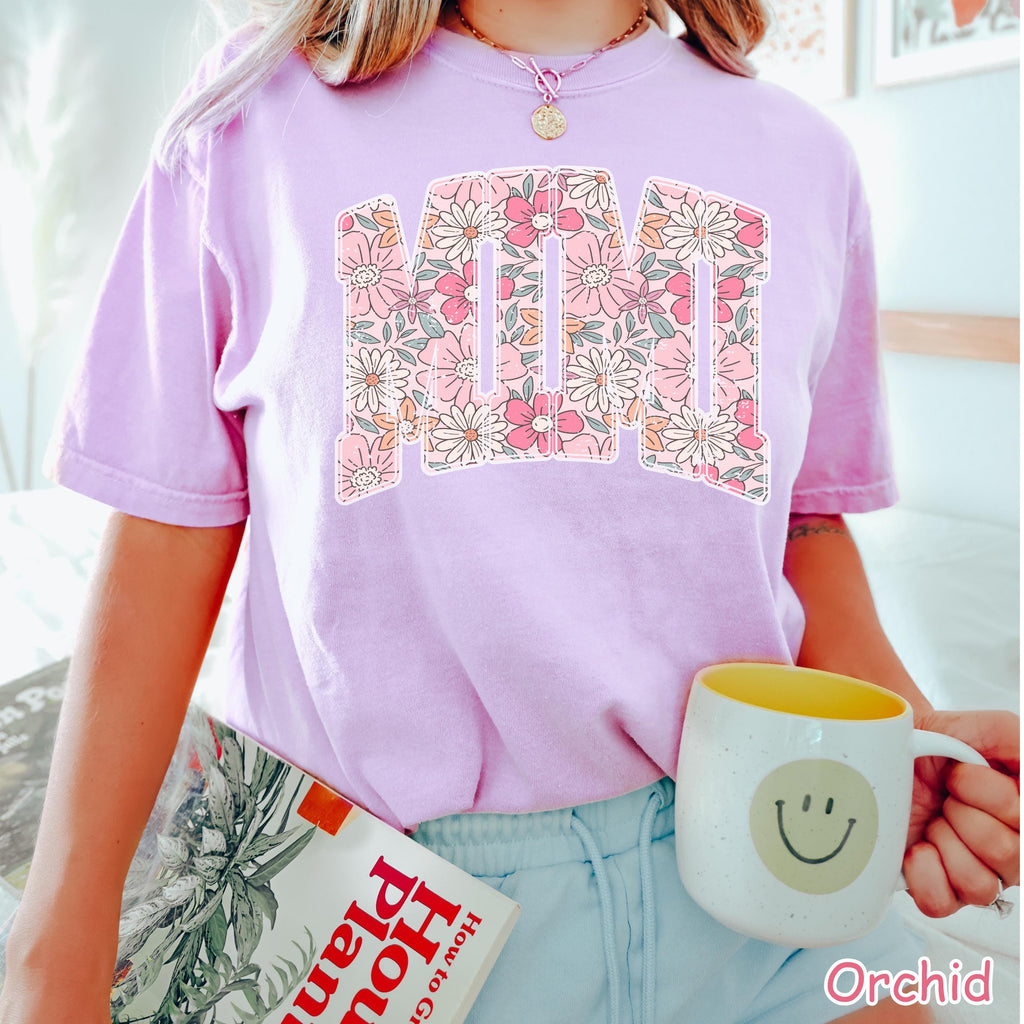 Comfort Colors® Boho Floral Mimi Shirt, Trendy Mimi Spring Shirt, Grandmother Shirt, Cute Mimi Gift, Grandma Gift Mothers Day Gift for Women