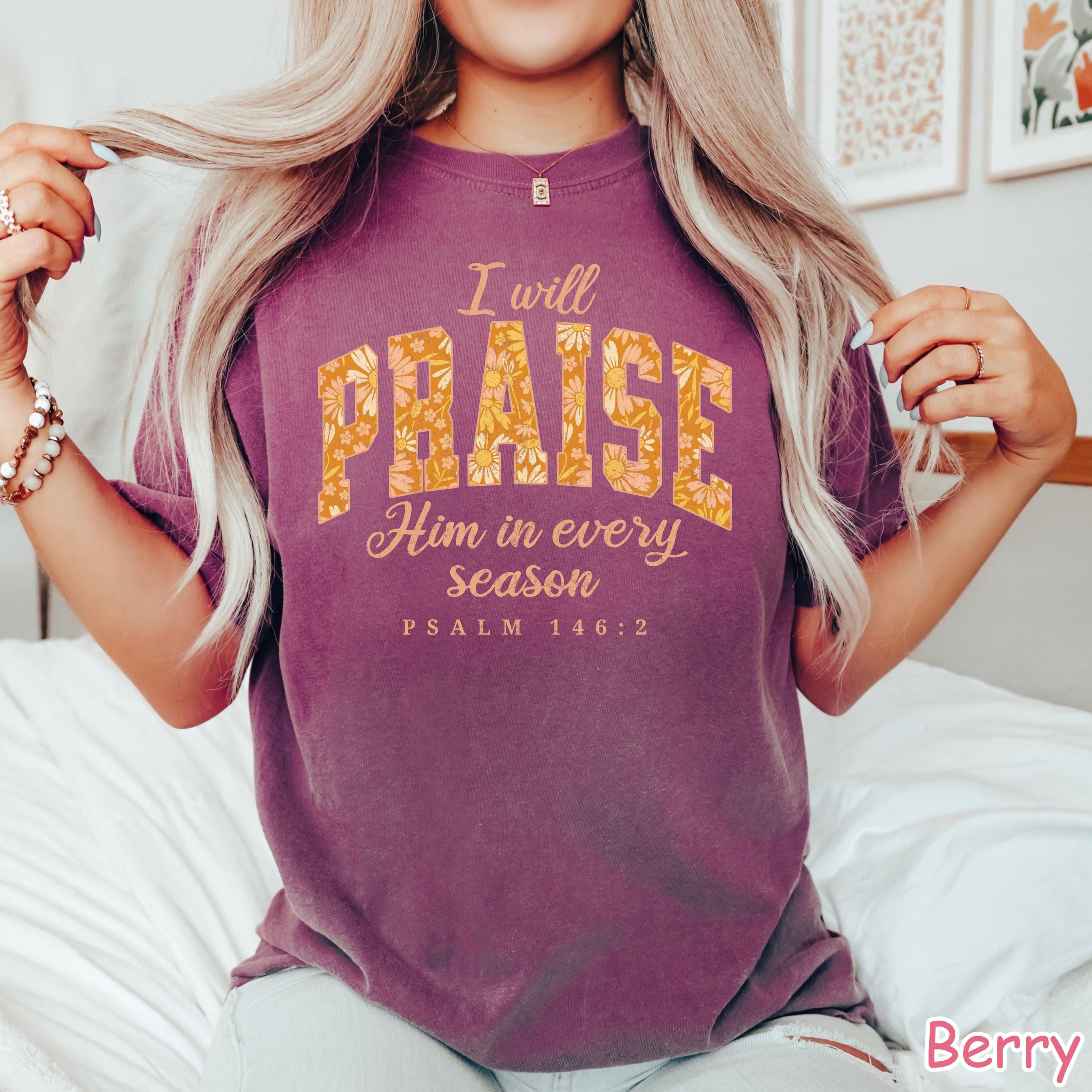 Comfort Colors Fall Christian Shirt: Boho Floral Thanksgiving Tee
