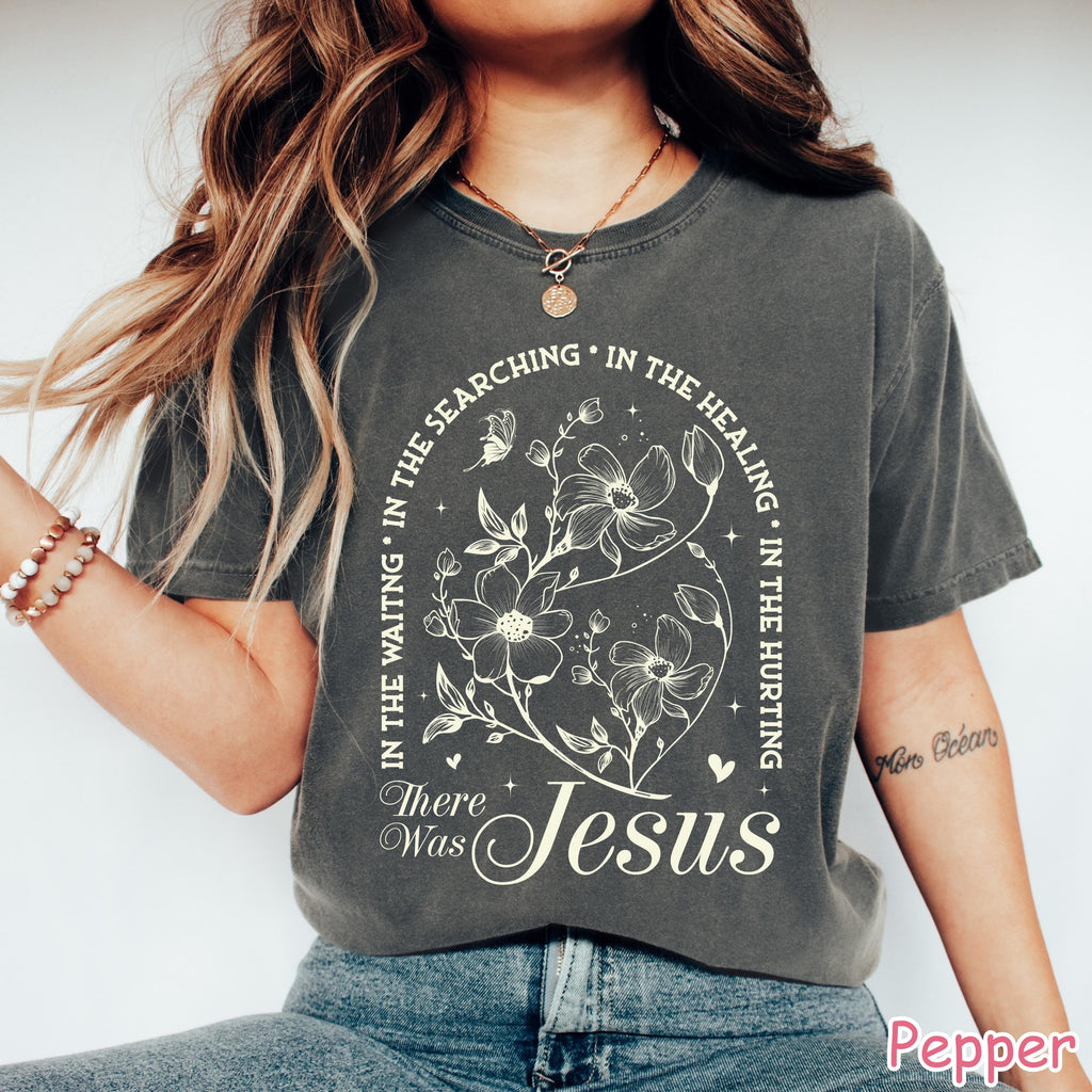 Boho Christian Shirt For Women Vintage Floral Faith Based T-Shirt Religious Women Gift Jesus Shirt Christian Gifts Inspirational Shirt