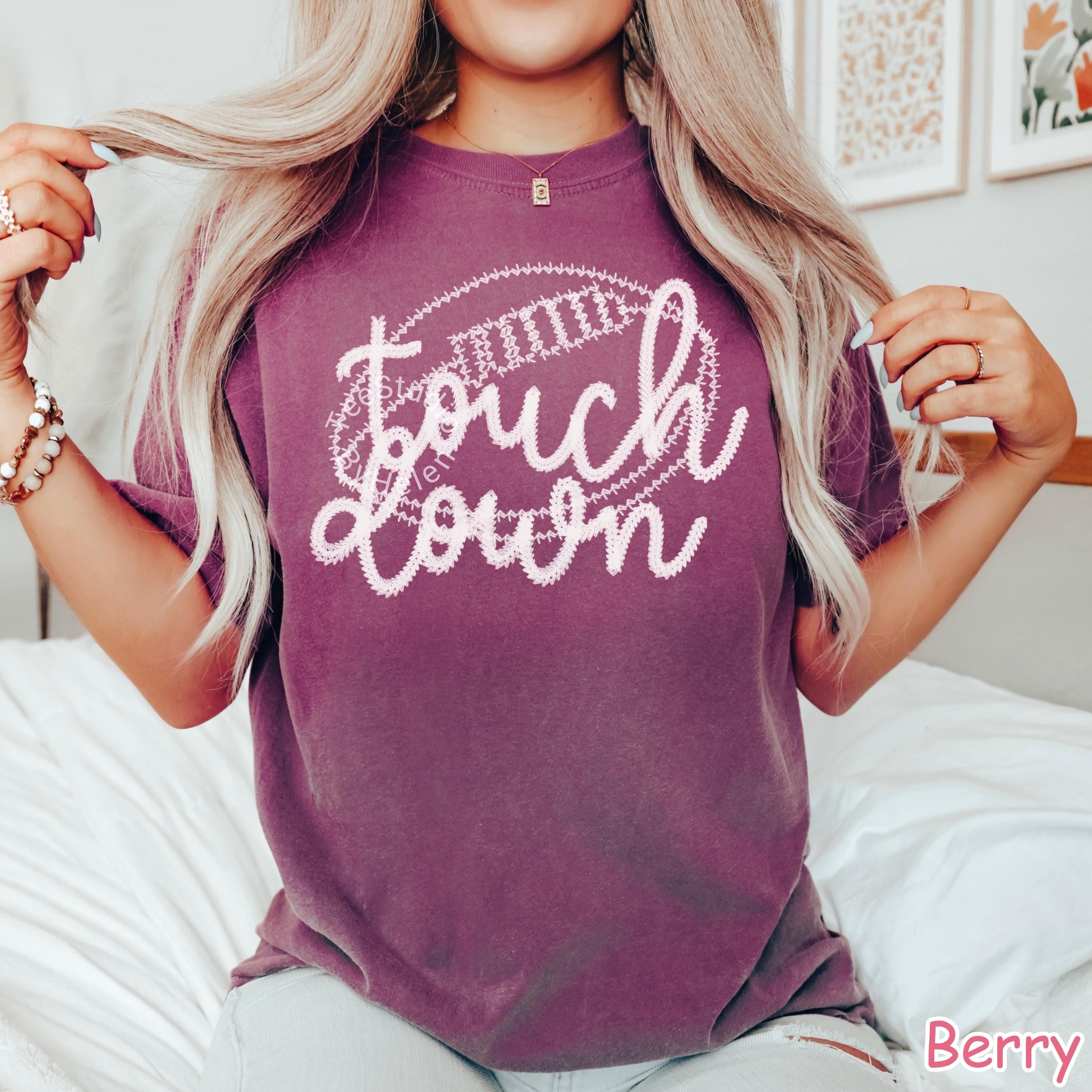 Comfort Colors® Touchdown Shirt, Touchdown Season Shirt, Football Game Day Shirt, Fall Football Shirt, Football Mom Shirt, Football Season