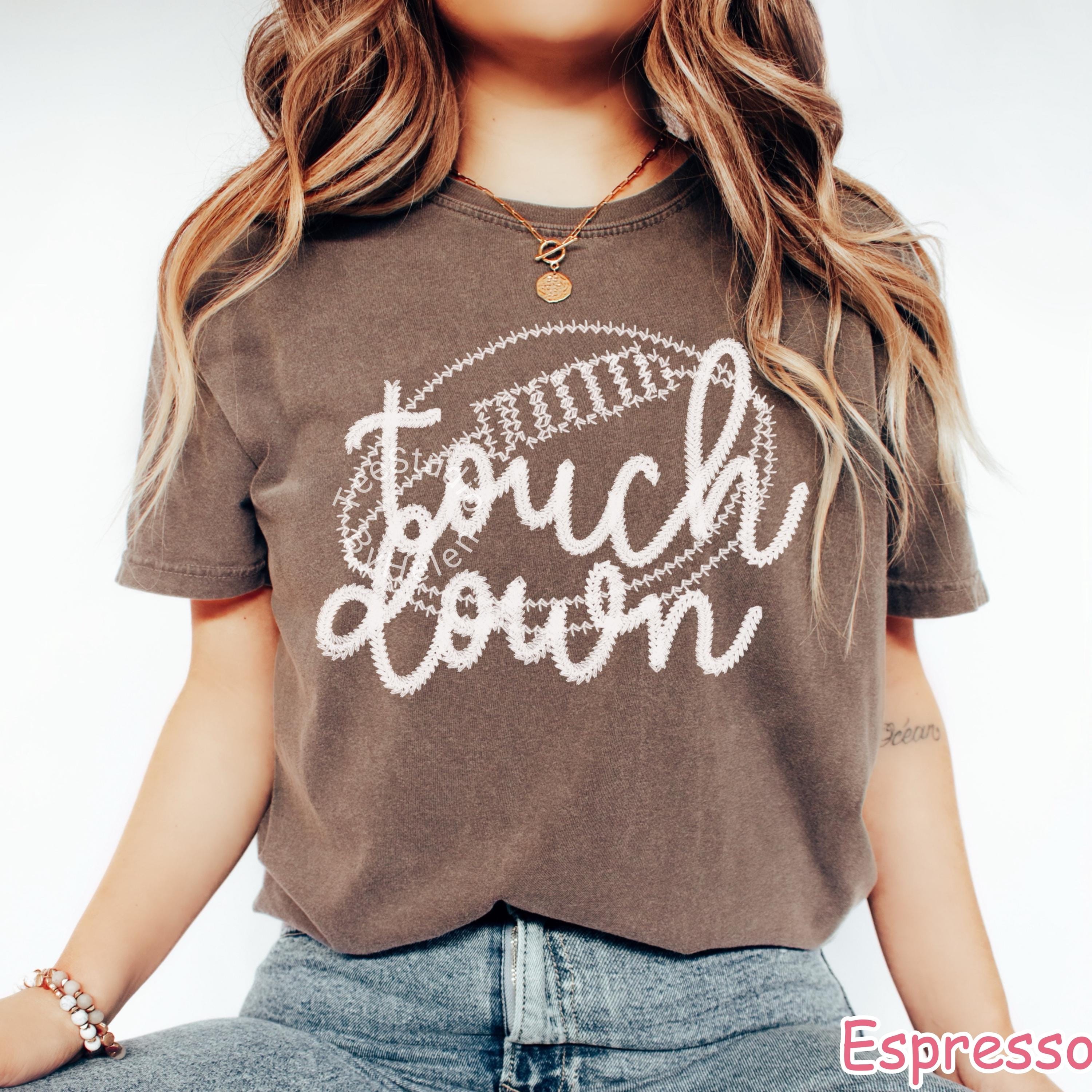 Comfort Colors® Touchdown Shirt, Touchdown Season Shirt, Football Game Day Shirt, Fall Football Shirt, Football Mom Shirt, Football Season