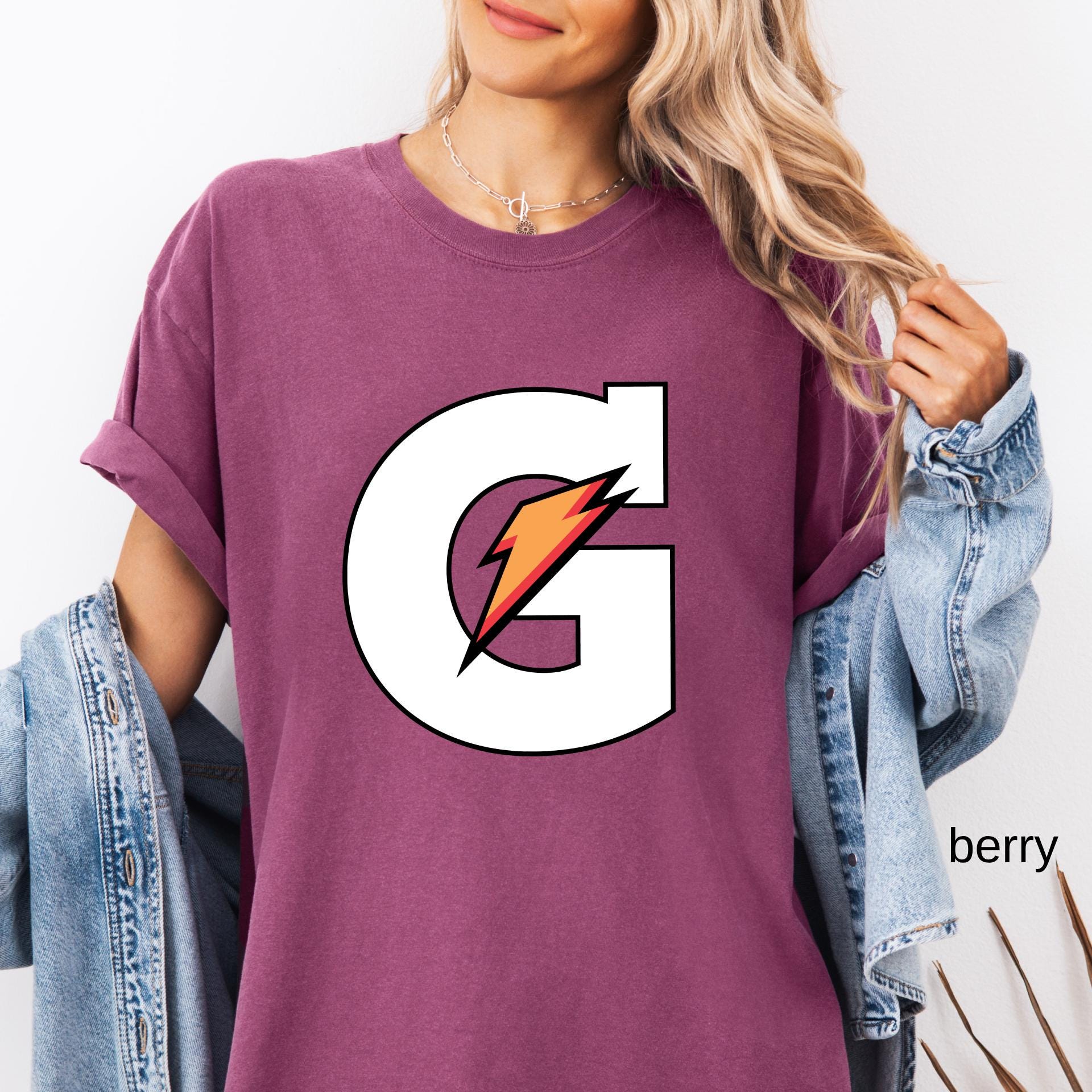 Comfort Colors© Gatorade Drink Shirt: Group Matching Baseball Softball Sports Tee