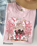 Comfort Colors© Disney Mickey & Minnie Valentine Shirt: Retro Couple WDW Valentine's Day 2026 Gift