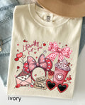 Comfort Colors© Valentine's Day Literally Just A Girl Shirt: Disney Coquette Love Girly Trip Tee