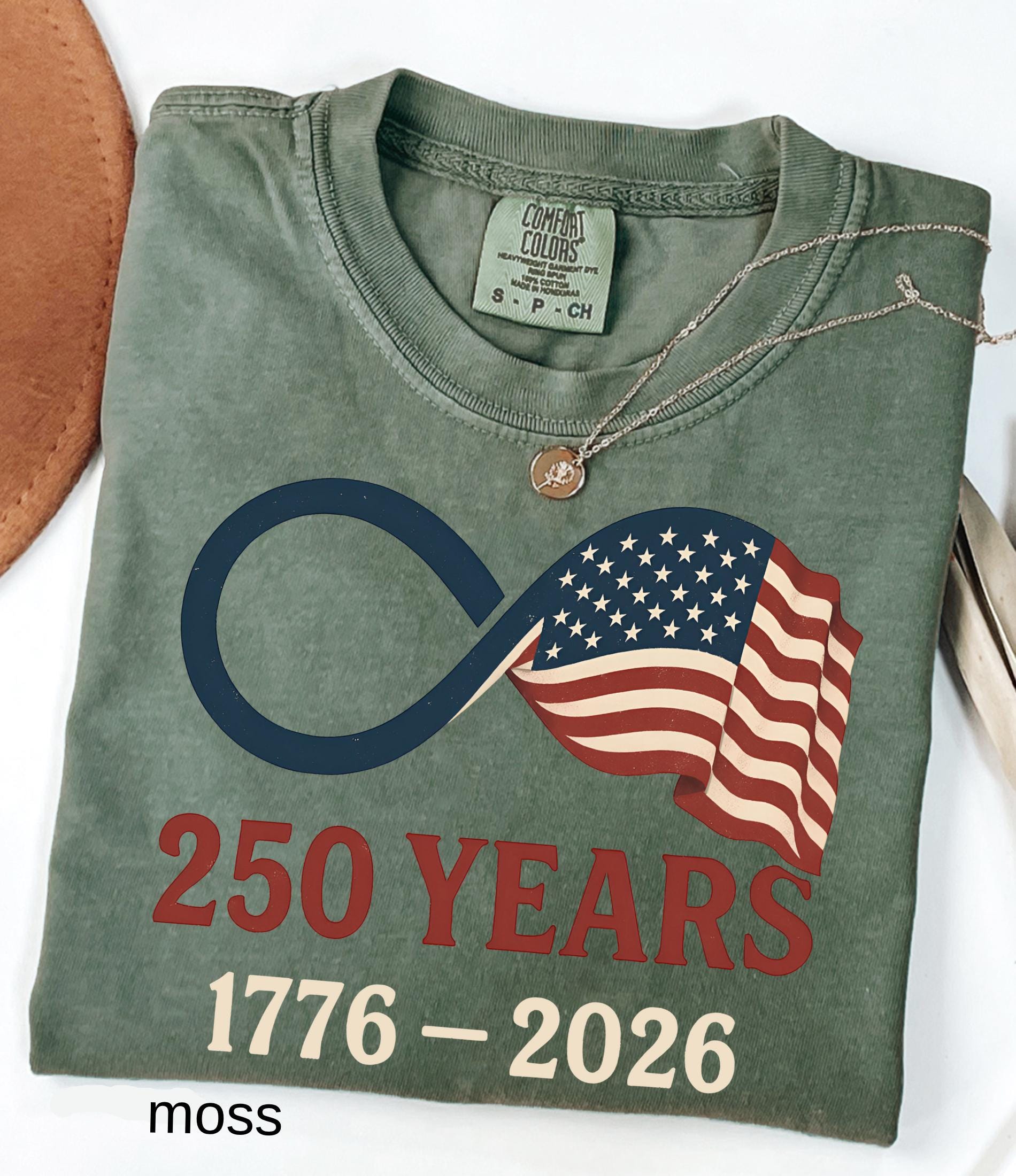 Comfort Colors© Retro Usa 250 Shirt, Independence Day Celebrate 250th Anniversary Shirt Usa Flag Tee 4th of July Patriotic Gift
