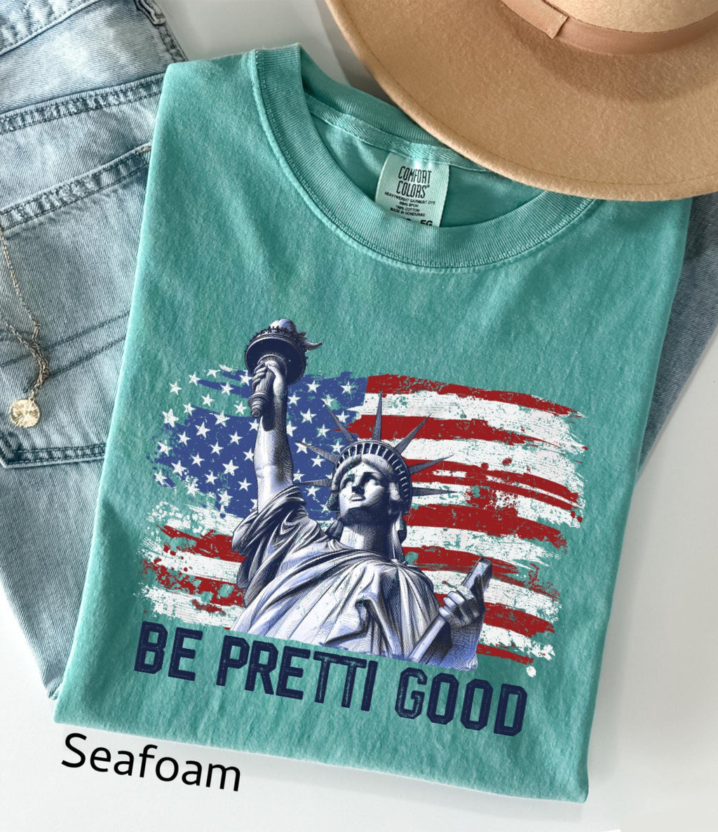 Be Pretti Be Good Comfort Colors Shirt: Resist Abolish ICE Protest Tee, Human Rights Activism Shirt, Anti Maga Tee