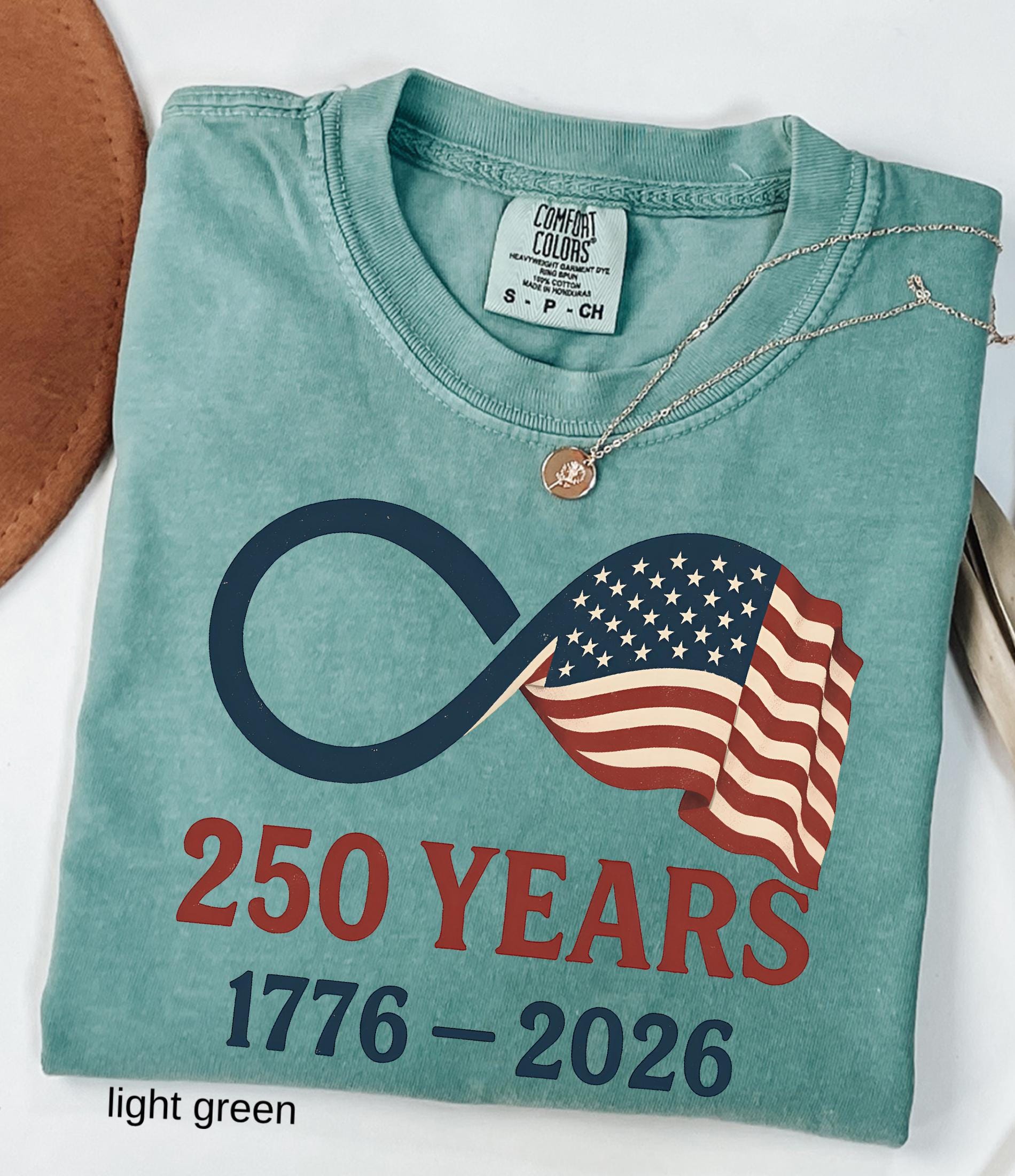 Comfort Colors© Retro Usa 250 Shirt, Independence Day Celebrate 250th Anniversary Shirt Usa Flag Tee 4th of July Patriotic Gift