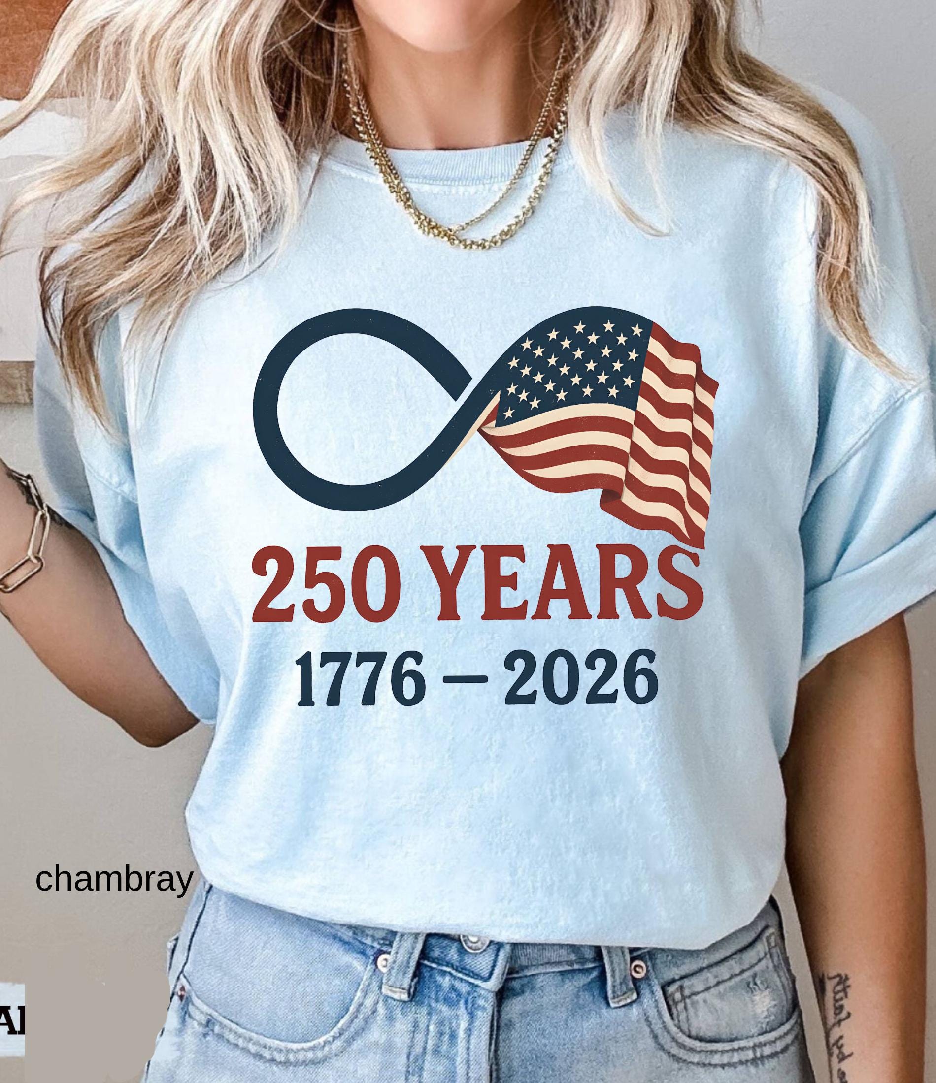 Comfort Colors© Retro Usa 250 Shirt, Independence Day Celebrate 250th Anniversary Shirt Usa Flag Tee 4th of July Patriotic Gift