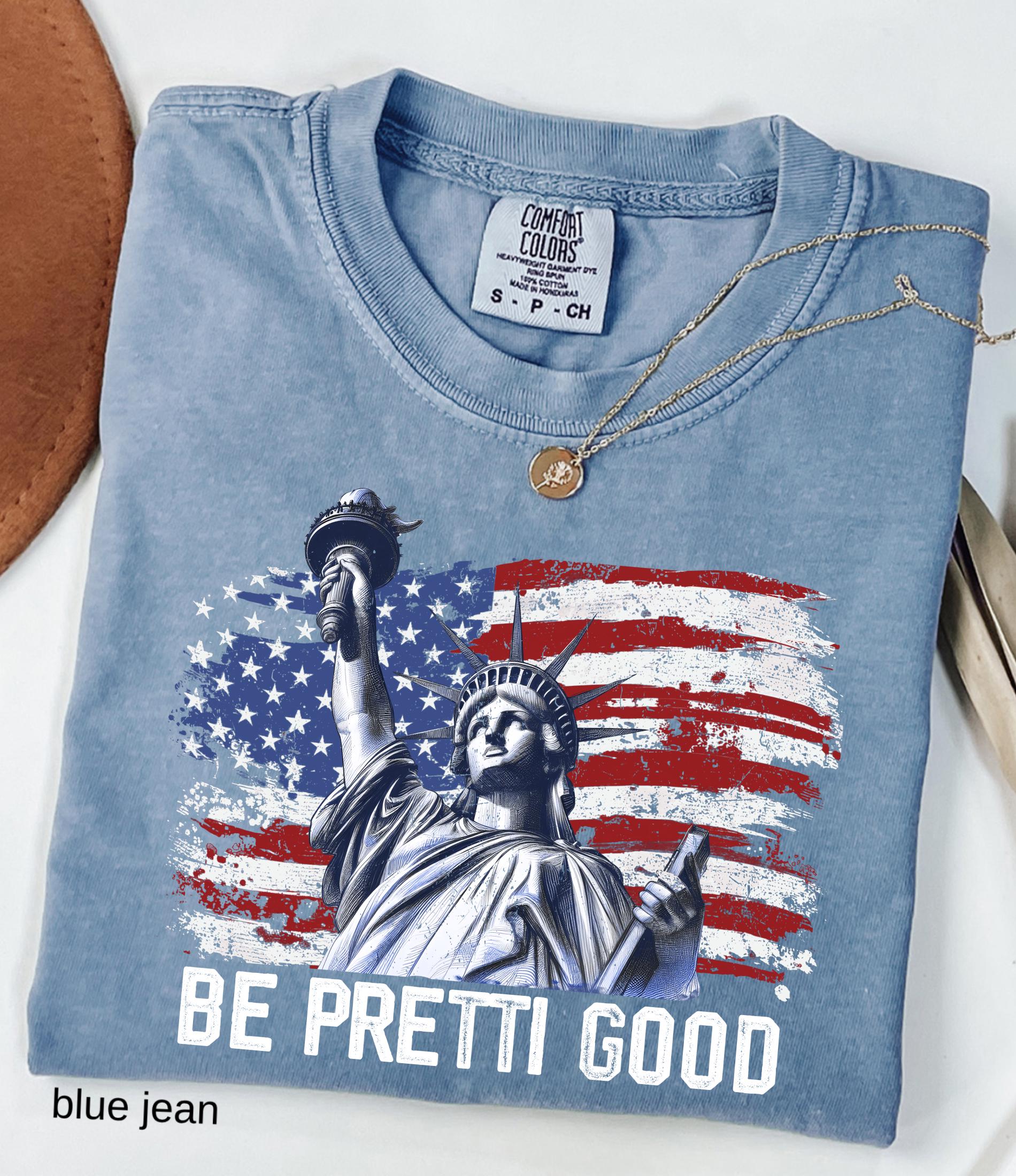 Be Pretti Be Good Comfort Colors Shirt: Resist Abolish ICE Protest Tee, Human Rights Activism Shirt, Anti Maga Tee