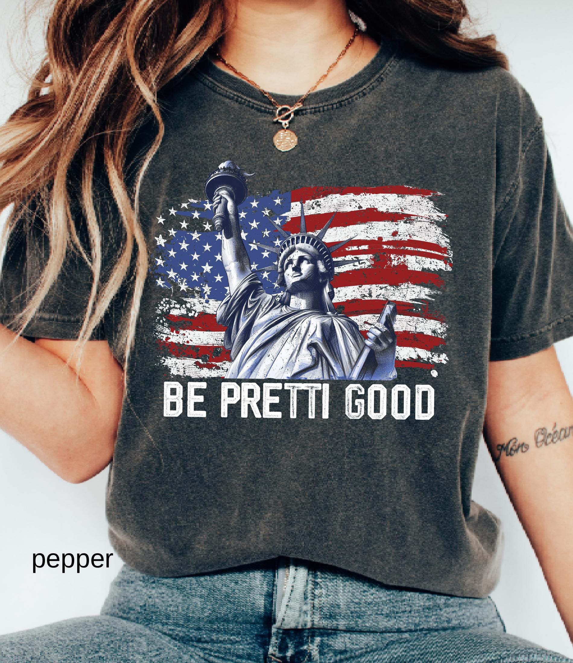 Be Pretti Be Good Comfort Colors Shirt: Resist Abolish ICE Protest Tee, Human Rights Activism Shirt, Anti Maga Tee