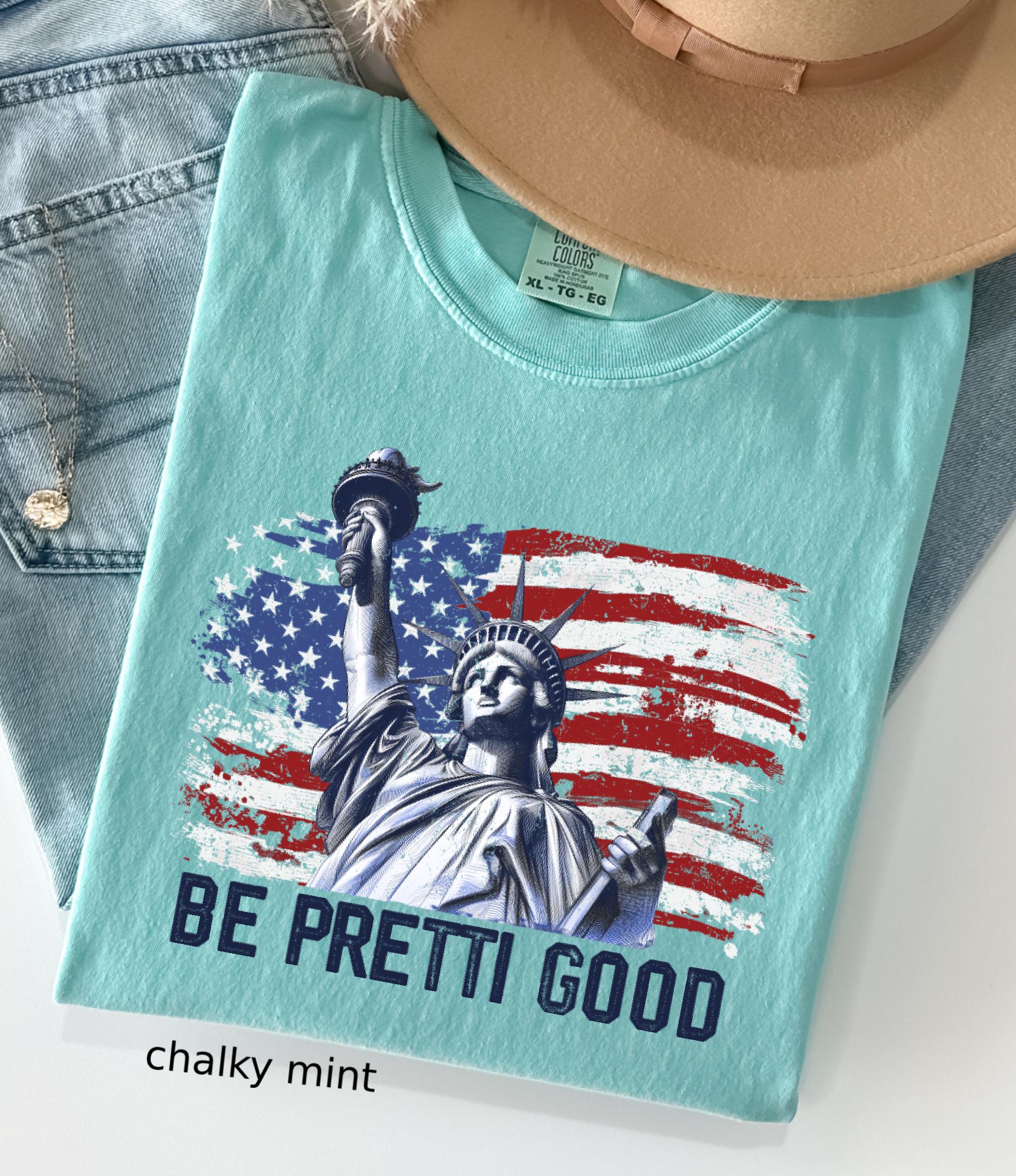 Be Pretti Be Good Comfort Colors Shirt: Resist Abolish ICE Protest Tee, Human Rights Activism Shirt, Anti Maga Tee