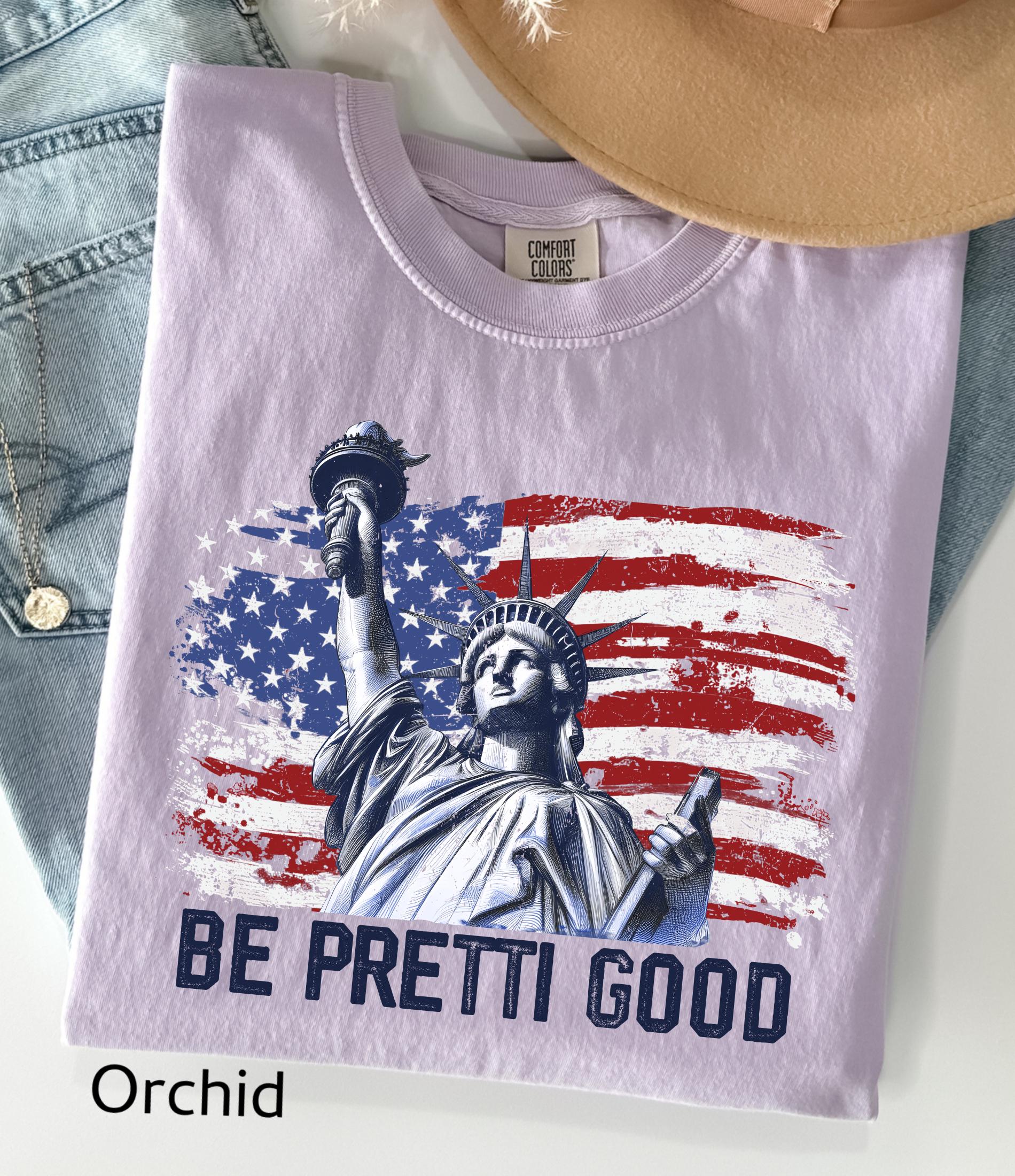 Be Pretti Be Good Comfort Colors Shirt: Resist Abolish ICE Protest Tee, Human Rights Activism Shirt, Anti Maga Tee