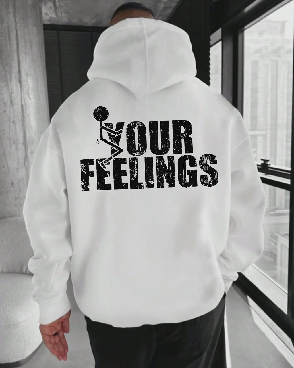 Fck Your Feelings Tshirt, Stick Figure Hoodie, Adult Humor Sweatshirt, Offensive Gag Gift For Men, Sarcastic Graphic Tee, Edgy Shirt