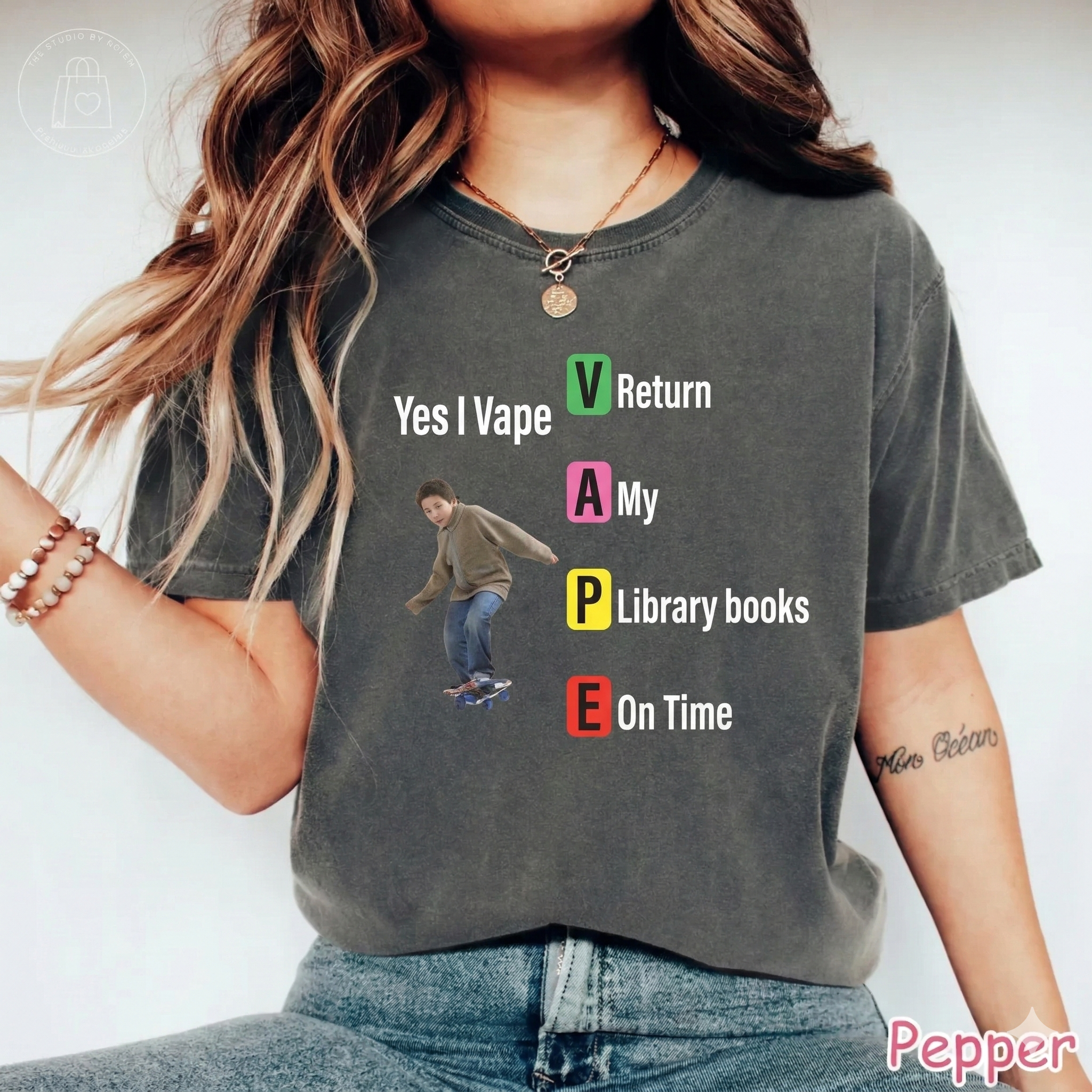 Comfort Colors Yes I Vape T-shirt