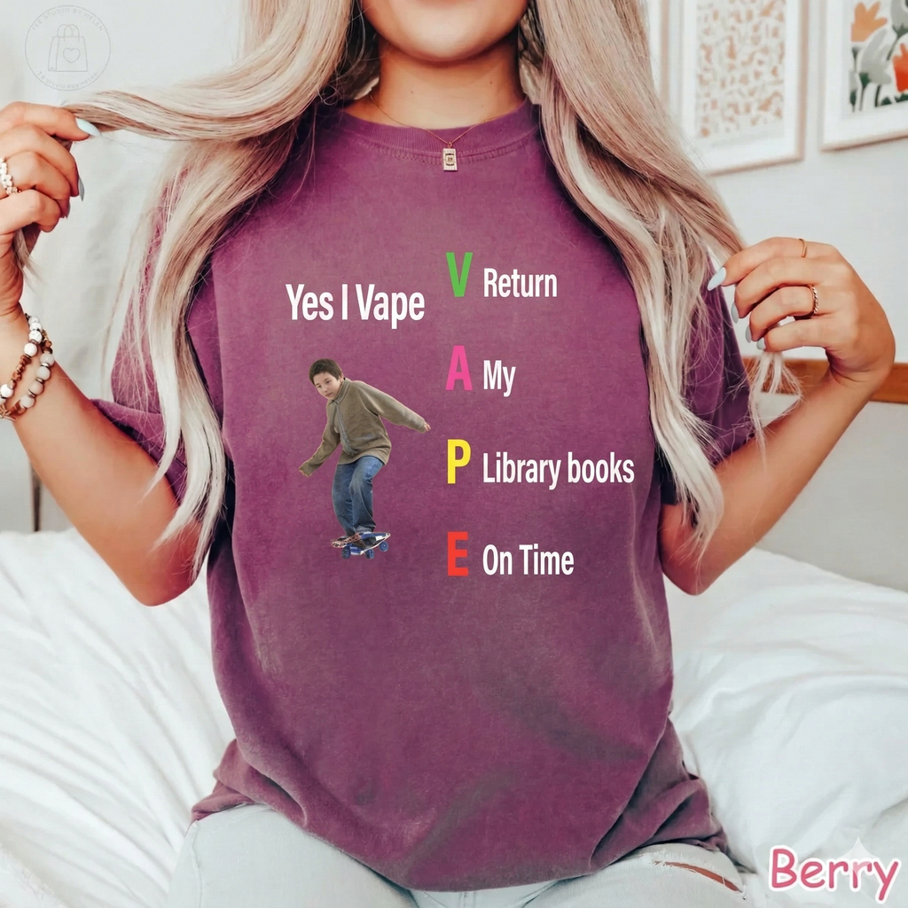 Comfort Colors Yes I Vape T-shirt